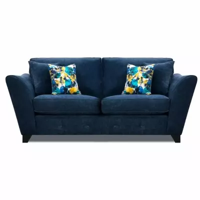 Cosmic 3 Seater Sofa - Manhattan Navy Collection